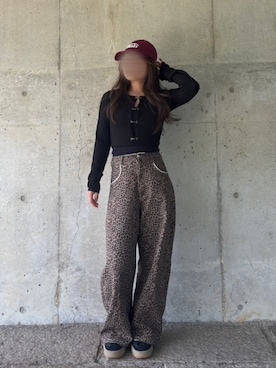 「EMIS（イミス）のアイテム（帽子）」を使った、になさん（レディース・152cm）の春コーディネート