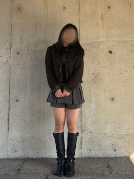 「epine（エピヌ）のアイテム」を使った、になさん（レディース・152cm）の冬コーディネート