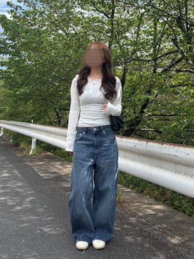 「ZARA（ザラ）のアイテム（バッグ）」を使った、になさん（レディース・152cm）の春コーディネート