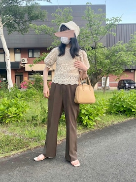 ベージュブラウンコーデ の人気ファッションコーディネート Wear