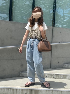 na na.さん(レディース・159cm)の夏コーディネート