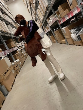 「NERDY（ノルディ）のアイテム」を使った、みーみさん（メンズ・171cm）の冬コーディネート