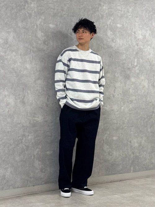 PLUTINUM  ポンチ クルーネック カットソー