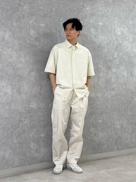 「アイテム（その他パンツ）」を使った、赤羅（akara）さん（メンズ・170cm）の夏コーディネート