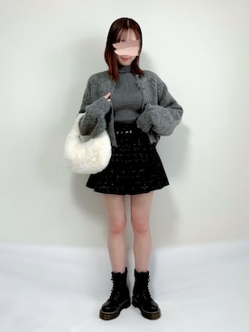 「新星WEARISTAにエントリー」｜KANONさん（レディース・154cm）の冬コーディネート