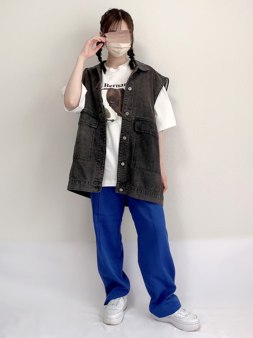 esprit teens デニムベスト デニムパンツ 花柄 ハワイ セットアップ esprit teens デニムベスト デニムパンツ 花柄 ハワイ セットアップ