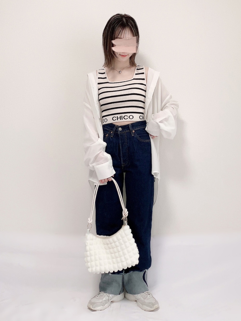 Levi's(リーバイス)の「RIBCAGE ストレート アンクル LUCK OF Levi's(リーバイス)の「RIBCAGE ストレート アンクル LUCK OF