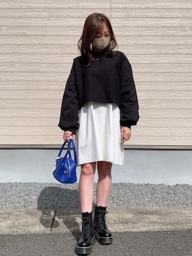 「アイテム（アクセサリー）」を使った、KANONさん（レディース・154cm・10代）の春コーディネート