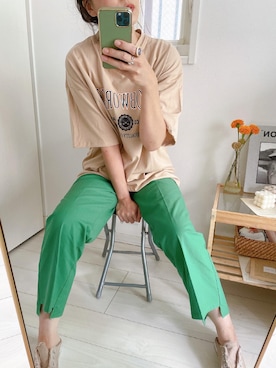 「RECTANGLE」｜uki0315さん（レディース・166cm）の夏コーディネート