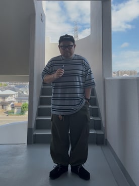 「アイテム（その他シューズ）」を使った、AИDYさん（メンズ・165cm）の秋コーディネート