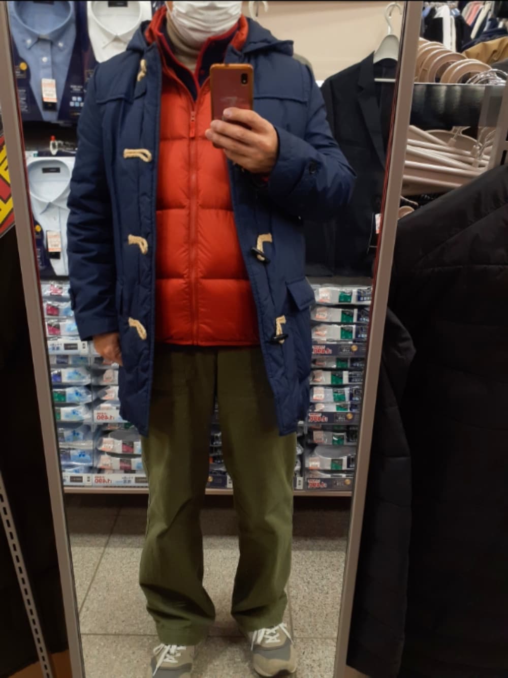 COMME des GARCONS SHIRTのダッフルコートを使った人気