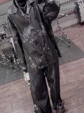 「JUNRED（ジュンレッド）のアイテム」を使った、漏れさん（レディース・155cm）の冬コーディネート