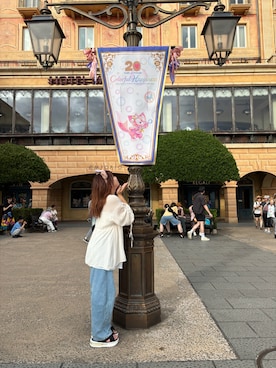 「アイテム（サンダル）」を使った、ゆゆさん（レディース・159cm・20代）の秋コーディネート