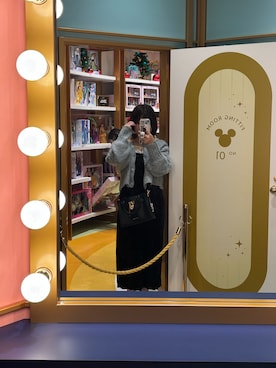 「アイテム（バレエシューズ）」を使った、ゆゆさん（レディース・159cm）の秋コーディネート