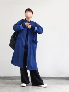 「雨の日」｜「アイテム（アクセサリー）」を使った、maruさん（レディース・162cm）の秋コーディネート