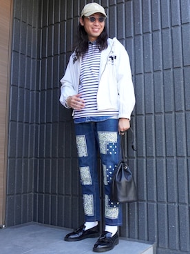 𝕄𝔸𝕊𝔸さん（メンズ・174cm）の冬コーディネート