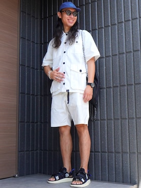 室井 雅光さん(メンズ・174cm)の夏コーディネート