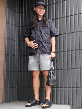 室井 雅光さん(メンズ・174cm)の夏コーディネート