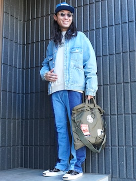 𝕄𝔸𝕊𝔸さん（メンズ・174cm）の春コーディネート