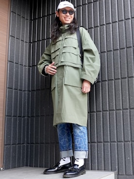 𝕄𝔸𝕊𝔸さん（メンズ・174cm）の春コーディネート