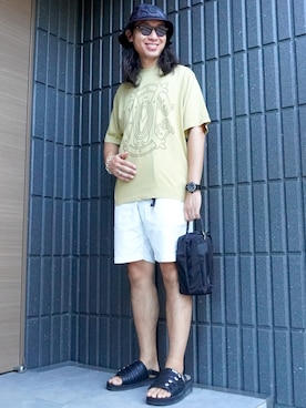 「アイテム（アクセサリー）」を使った、𝕄𝔸𝕊𝔸さん（メンズ・174cm・30代）の秋コーディネート