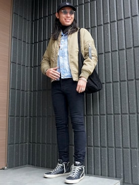 𝕄𝔸𝕊𝔸さん（メンズ・174cm・30代）の冬コーディネート