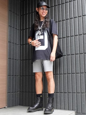 室井 雅光さん（メンズ・174cm）の夏コーディネート