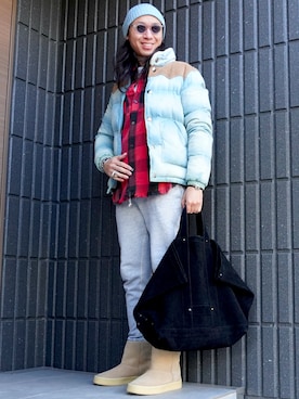 「CODY SANDERSON（コディサンダーソン）のアイテム」を使った、𝕄𝔸𝕊𝔸さん（メンズ・174cm）の冬コーディネート