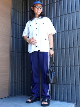 「夏コーデ」｜𝕄𝔸𝕊𝔸さん（メンズ・174cm・30代）の夏コーディネート
