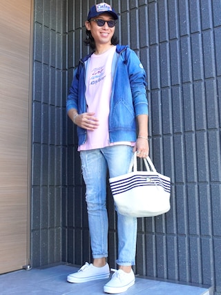 YANUK（ヤヌーク）の「YANUK MEN'S フーディー DENIT/57291038