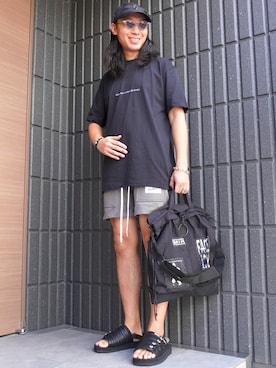 「ショートパンツ」｜𝕄𝔸𝕊𝔸さん（メンズ・174cm・30代）の秋コーディネート