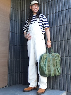 𝕄𝔸𝕊𝔸さん（メンズ・174cm）の夏コーディネート