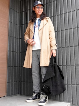 𝕄𝔸𝕊𝔸さん（メンズ・174cm）の秋コーディネート