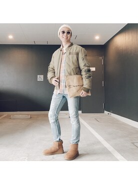 ムートンブーツ のメンズ人気ファッションコーディネート Wear