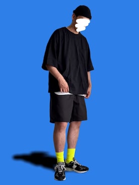 「993」｜TEEさん（メンズ・182cm）の夏コーディネート