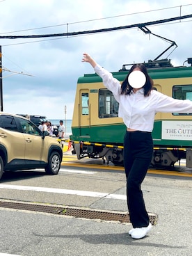 「NIKE（ナイキ）のナイキ エア フォース 1 PLT.AF.ORM ウィメンズシューズ / Nike Air Force 1 PLT.AF.ORM Women's Shoes＜22-29cm 展開＞（スニーカー）」を使った、리  리  【ﾘﾘ】さん（レディース・165cm）の春コーディネート