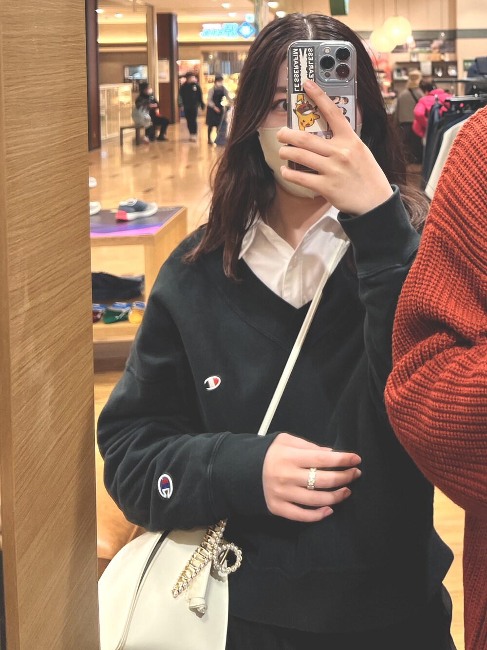 JEANASIS♥ChampionVネックウラケプルオーバー ジーナシス【JEANASIS】別注 Champion Vネックウラケプルオーバー