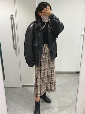 ハルさん（レディース・152cm）の冬コーディネート