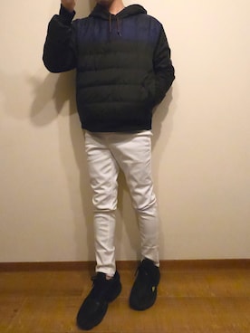 「Paul Smith（ポールスミス）のアイテム（ダウンジャケット/コート）」を使った、Shin @相互フォローしますさん（メンズ・165cm）の冬コーディネート