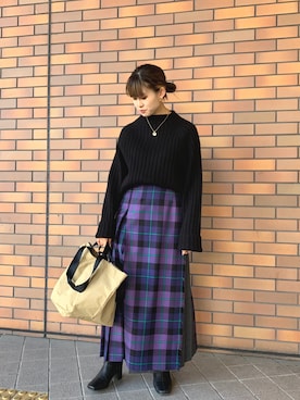 AYUMIさん（レディース・151cm）の秋コーディネート