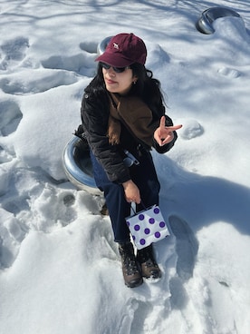 「CELINE（セリーヌ）のアイテム」を使った、ＡＲＵＫＡさん（レディース・165cm）の春コーディネート