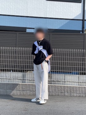 「CLANE（クラネ）のアイテム」を使った、シンさん（メンズ・170cm）の夏コーディネート