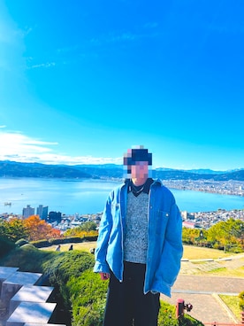 「SUGARHILL（シュガーヒル）のアイテム」を使った、シンさん（メンズ・170cm）の春コーディネート