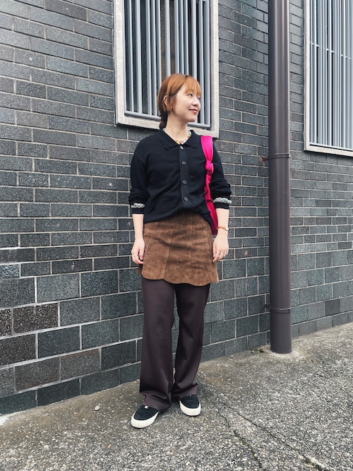 パンツ ENOF color straight pants black パンツ ENOF color straight pants black ENOF（イナフ）の