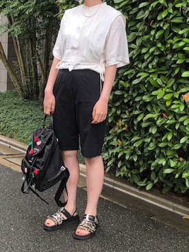 Monroさん（レディース・158cm）の秋コーディネート