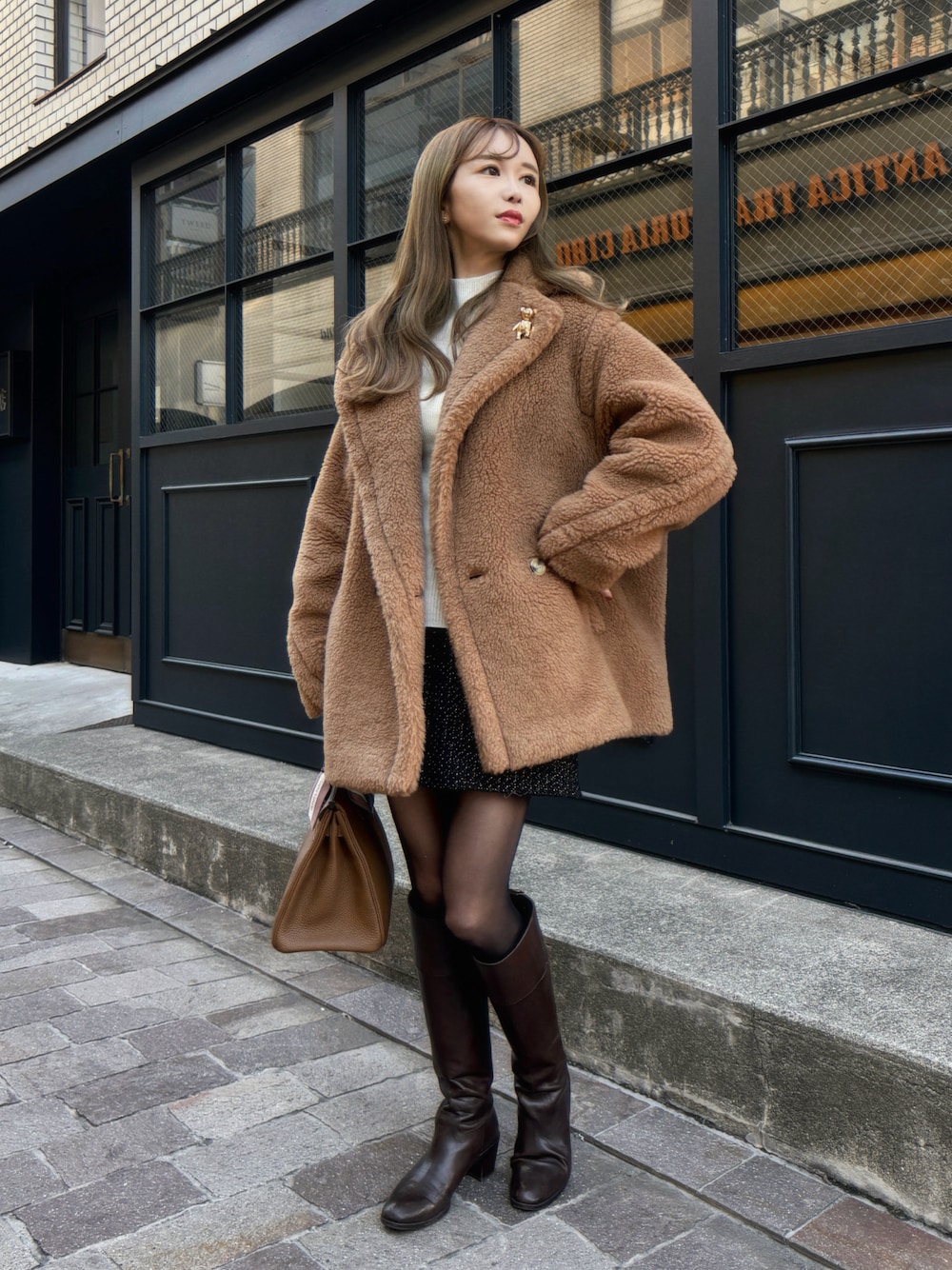 最大80％OFF Lachic テディベアコート ブラウン 【公式通販】