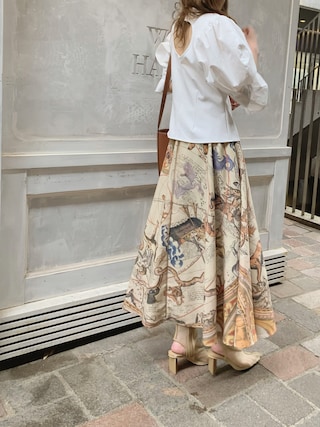Ameri（アメリ）の「RILEY HOROSCOPE SKIRT（スカート）」 - WEAR