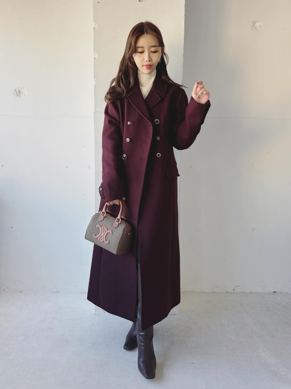 【最終セール】 WAIST SHAPE ASSORT BUTTON COAT 1702053895.jpg