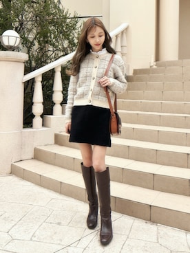 清水夏姫さんのコーディネート