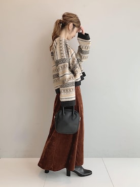 清水夏姫さん（レディース・160cm）の夏コーディネート